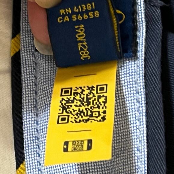 POLO Ralph Lauren Stretch Classic Fit Chino Shorts Sz 52B. Navy twill. 5 pockets - Picture 6 of 8